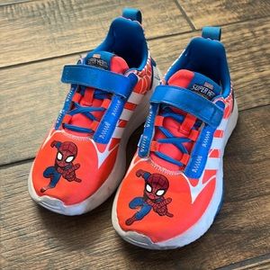 Adidas slip on super hero adventures- Spider-Man size 10.5